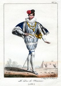 ジャックドサヴォワ、第2デュヌーム公、1580年、c1795-1825。 作： Delpech