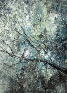 穏やかな冬の鳥