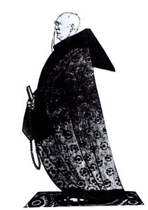 Fyodor Sologub 18631927マガジンサティリコンの絵、1913 作： Deni