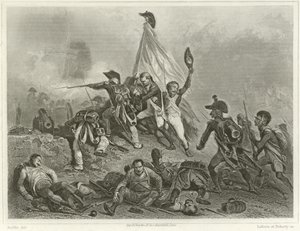 ジェマペスの戦い 作： Denis Auguste Marie Raffet