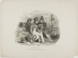 軍事刑務所 作： Denis Auguste Marie Raffet