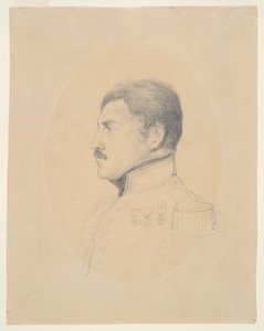 ペリシエ将軍の肖像 作： Denis Auguste Marie Raffet