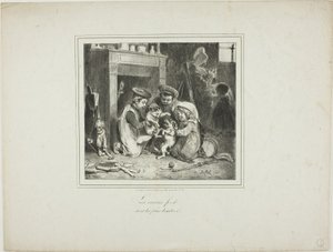 最も弱い者が最も危険である 作： Denis Auguste Marie Raffet