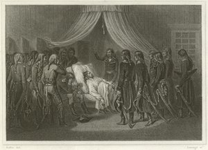 オッシュ将軍の死 作： Denis Auguste Marie Raffet