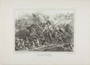 自由のために死ね 作： Denis Auguste Marie Raffet