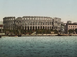 アレーナ・デル・マーレ、プーラ、1900年頃（フォトメカニカル・プリント