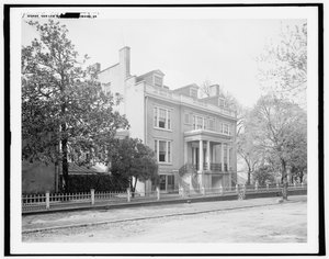 エリザベス・ヴァン・ルー邸、バージニア州リッチモンド、1911年以前（モノクロ写真 作： Detroit Publishing Co.