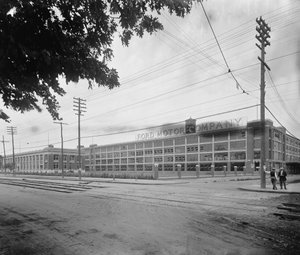 フォード・モーター・カンパニー、デトロイト 作： Detroit Publishing Co.