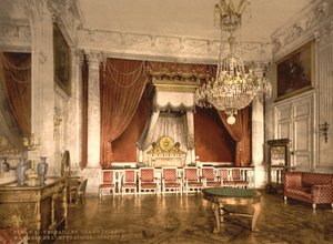 グランドトリアノン、皇后両陛下の部屋、ベルサイユ、1890年〜1900年頃 作： Detroit Publishing Co.