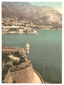 アントワーヌ砦、リビエラ、モナコのモンテカルロ (写真製版) 作： Detroit Publishing Co.