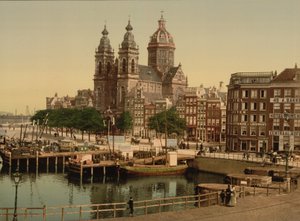 ニコラスケルク、アムステルダム、1890-90 作： Detroit Publishing Co.