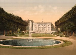 プティトリアノン、ベルサイユ、1890年〜1900年頃 作： Detroit Publishing Co.