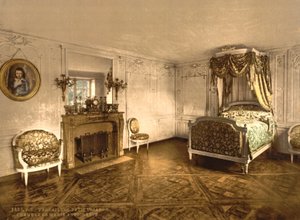 プチトリアノン、ベルサイユ、マリーアントワネットの部屋、1890〜1900年頃