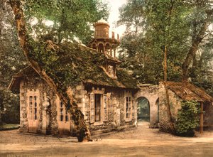 プチトリアノン、乳製品、ヴェルサイユ、c.1890-1900 作： Detroit Publishing Co.