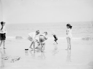 砂の城（ニューヨーク州コニーアイランド 作： Detroit Publishing Co.
