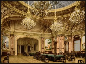 新しいギャンブル ルーム、モンテカルロ、リビエラ、モナコ 作： Detroit Publishing Co.