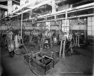 テストルーム（Leland & Faulconer Manufacturing Company、デトロイト 作： Detroit Publishing Co.