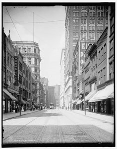 Wood Street, Pittsburgh, Pa. 作： Detroit Publishing Co.