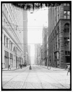 Wood Street, Pittsburgh, Pa. 作： Detroit Publishing Co.