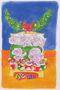 クリスマスの朝 作： Diane Matthes
