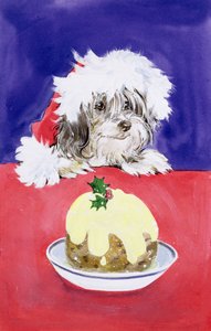 クリスマスプディング 作： Diane Matthes