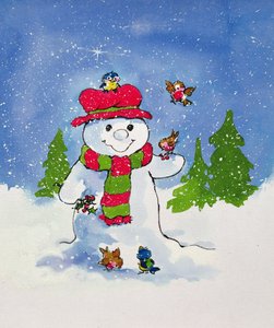 雪だるま 作： Diane Matthes