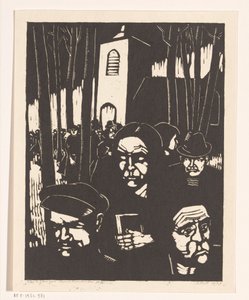 教会員 作： Dick Ket (signed by artist)