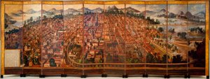 メキシコ市、1690年頃。 作： Diego Correa
