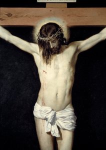 磔にされるキリスト 詳細ディエゴ・ロドリゲス・デ・シルヴァ・イ・ベラスケス（1599-1660）の絵画 作： Diego Velázquez