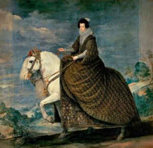 ブルボンのイザベラ 作： Diego Velázquez