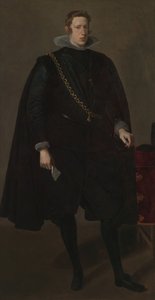 フェリペ4世、スペイン王、1624年頃（帆布に油彩） 作： Diego Velázquez