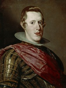 鎧を着たスペインのフィリッポ4世の肖像 1625-1628年頃 油彩・カンヴァス