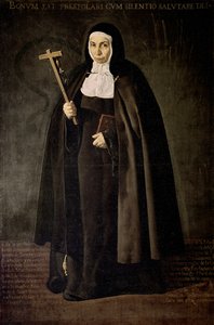 母ジェロニマ・デ・ラ・フエンテの肖像 作： Diego Rodriguez de Silva y Velazquez