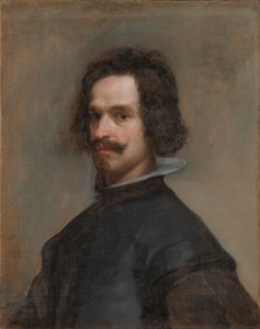 男の肖像、c.1630-35（キャンバスに油彩） 作： Diego Velázquez