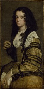 若い女性の肖像（油彩・キャンバス 作： Diego Velázquez