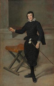 ジェスターカラバサスの肖像、1631〜1632年頃 作： Diego Velázquez