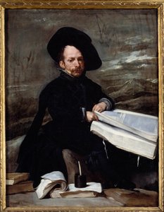 道化師ディエゴ・デ・アセドの肖像は、いとこと言う。ディエゴ・ロドリゲス・デ・シルヴァ・イ・ベラスケス（1599-1660）の絵 作： Diego Velázquez