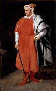 ジェスター・バルバロージャ」（油彩・キャンバス 作： Diego Velázquez