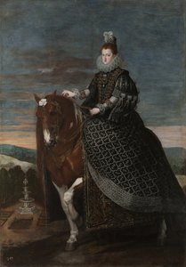 オーストリアのマルガリータの乗馬の肖像15841611、1630年から1635年の間に 作： Diego Velázquez