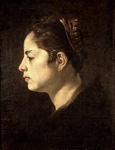 少女の頭部 作： Diego Velázquez