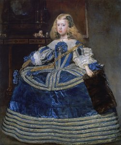 青いドレスのマルガリータ・テレサ王女 作： ディエゴ・ベラスケス