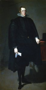 フィリップ4世、スペイン王、c1626 作： Diego Velázquez