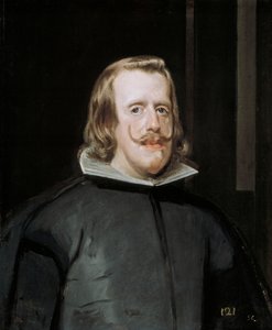 スペインのフィリップ4世の肖像、c。 1653年 作： Diego Velázquez