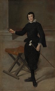 道化師カラバサスの肖像、c。 1631-32。 作： Diego Velázquez