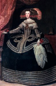 オーストリアの女王ドニャマリアナ、c1652-1653。