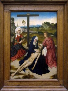 オランダ語  De bewening van Christus 死んだキリストへの哀悼の言葉 作： ディーリックバウツ