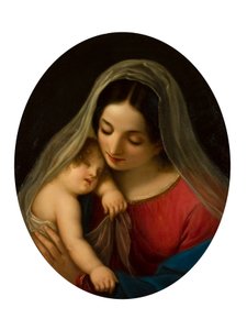 マドンナと子供 作： Diodato Massimo