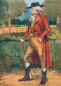 ジョージ3世の時代の男、1907年 作： Dion Clayton Calthrop