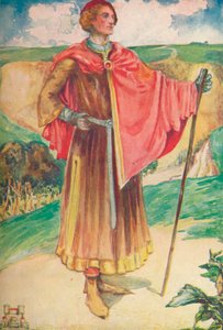 ヘンリー2世の時代の男、1907年 作： Dion Clayton Calthrop