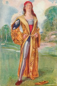 「ヘンリー7世の時代の男」、1907年 作： Dion Clayton Calthrop
